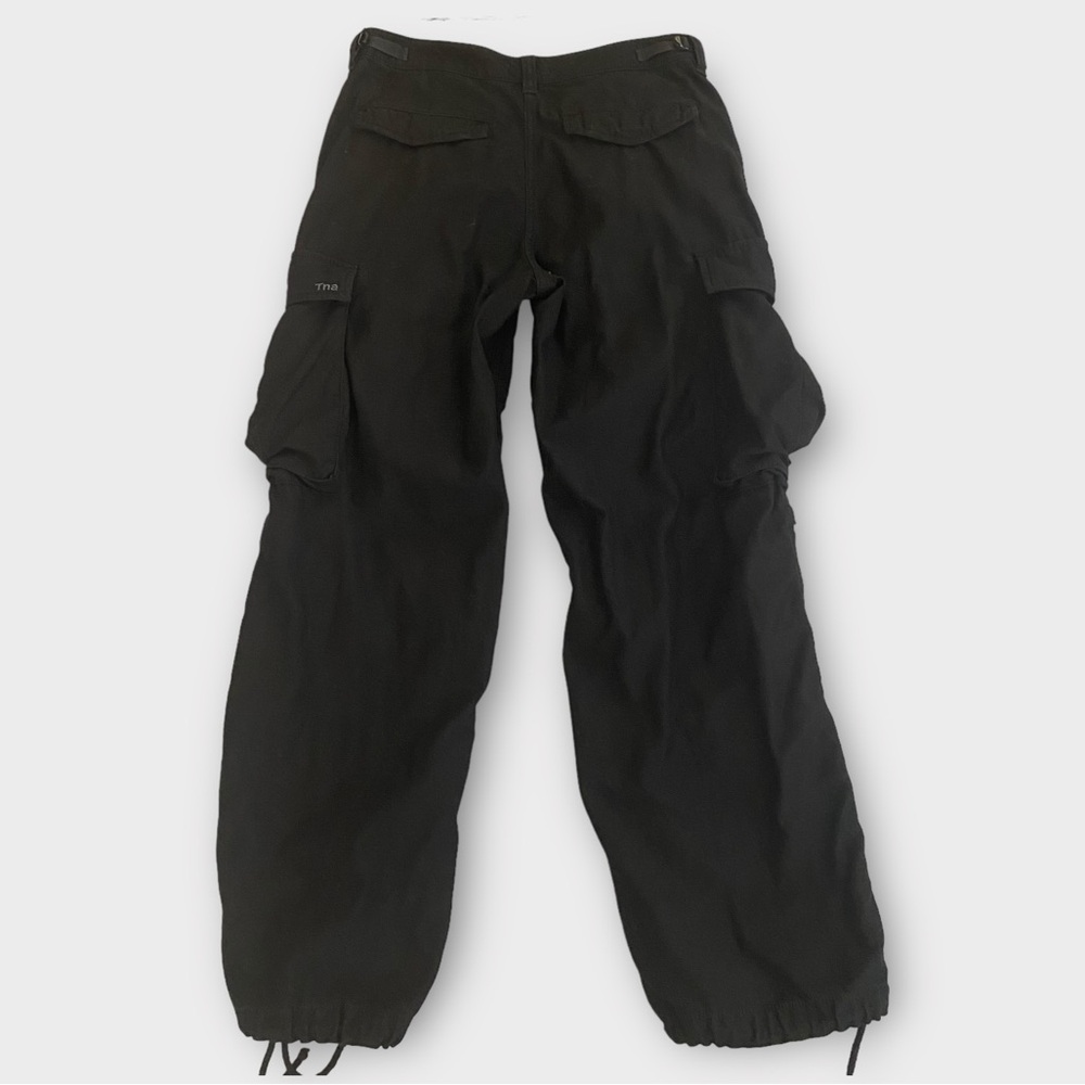 TNA Aritzia Women’s Pants Size 4 Baggy Cargo 100% Cotton Utility Casual Y2K - Picture 5 of 10